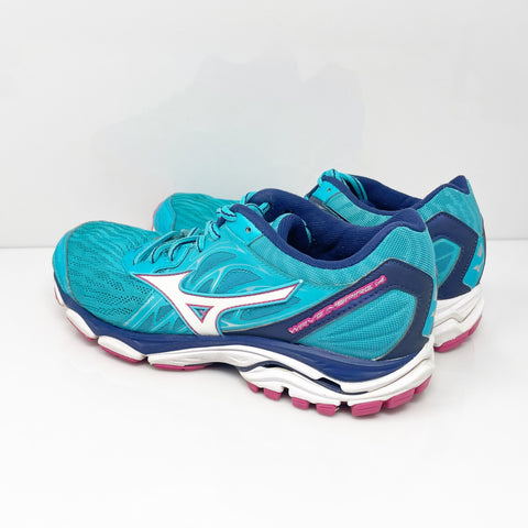 Mizuno Womens Wave Inspire 14 410985 5C6X Blue Running Shoes Sneakers Size 8.5