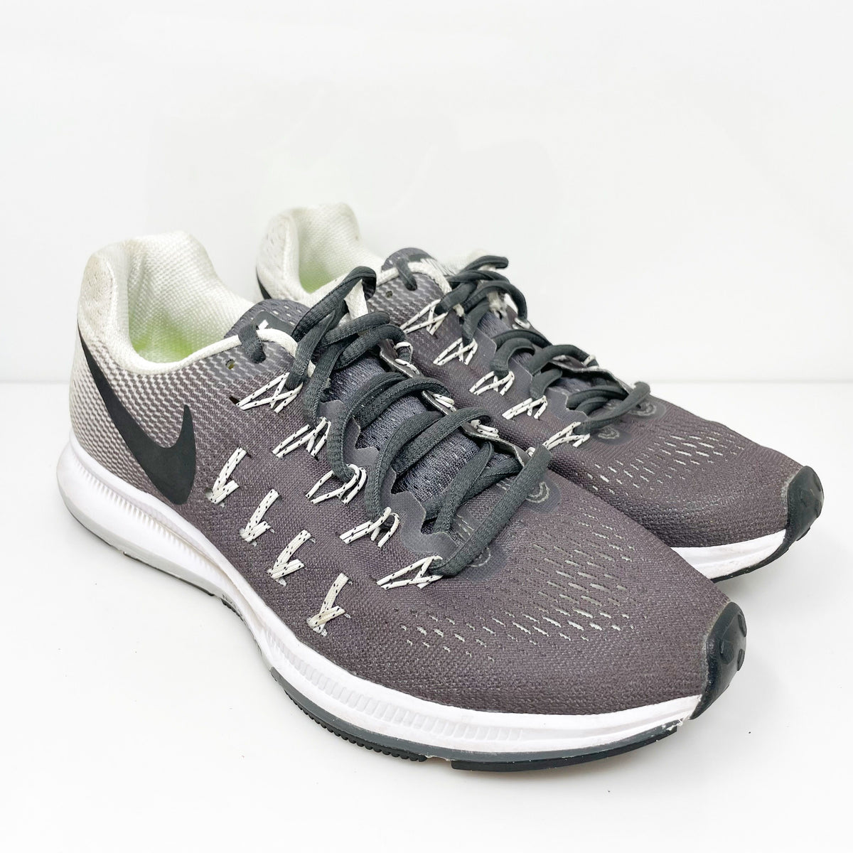 Nike Womens Air Zoom Pegasus 33 831356 002 Gray Running Shoes Sneakers SneakerCycle