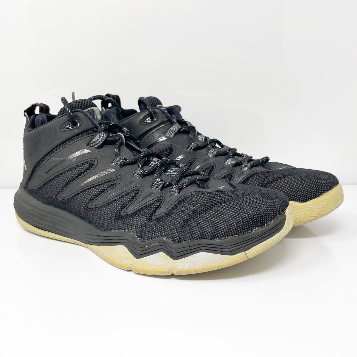Nike Mens Air Jordan CP3 IX 810868-010 Black Basketball  display picture 2