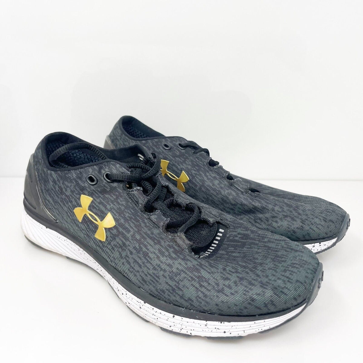 Under Armour Womens Charged Bandit 3 3020120 001 Black Running Shoes Sneaker 9.5