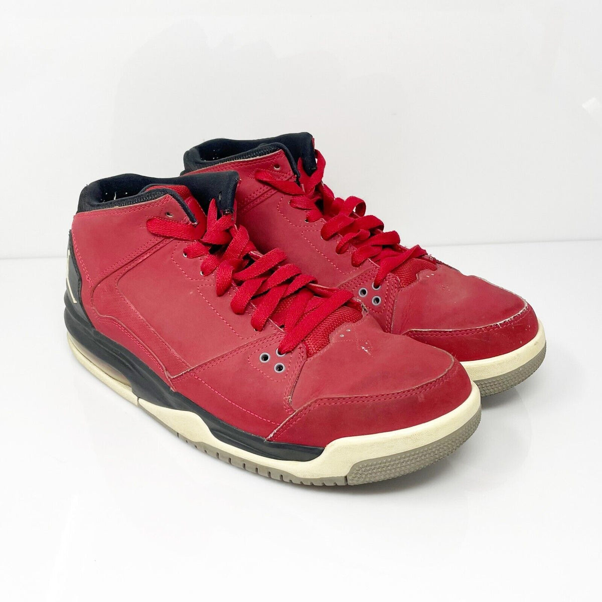 Nike Mens Air Jordan Flight Origin 599593-601 Red Basketball Shoes Sneakers  10