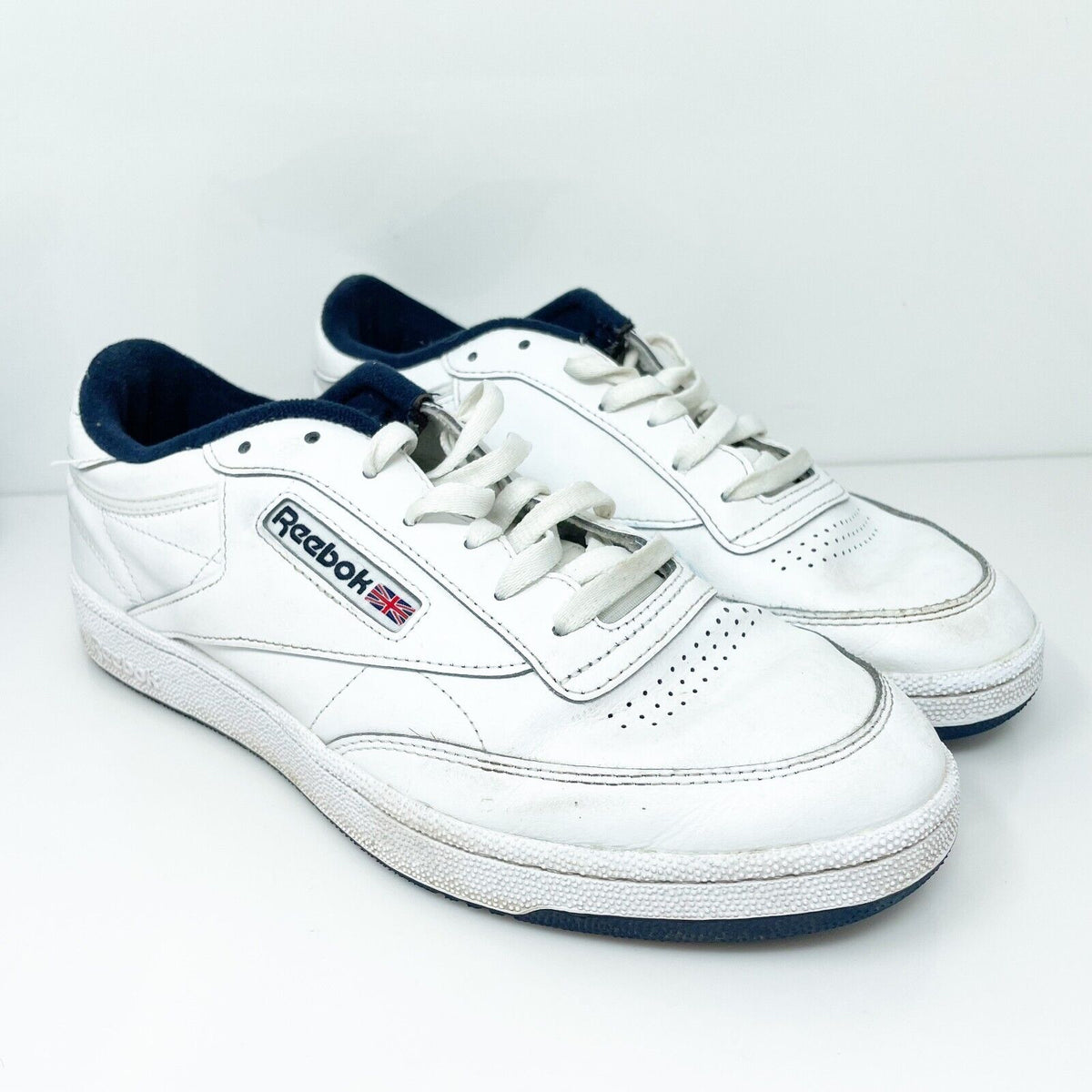 Reebok Mens Club C 85 AR0457 White Casual Shoes Sneakers Size 10.5