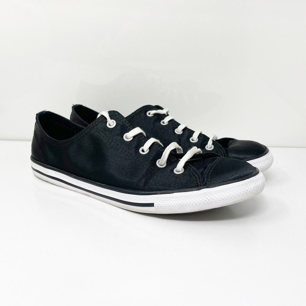 Converse Womens CT All Star Dainty Ox 557977F Black Casual Shoes Sneakers Size 9