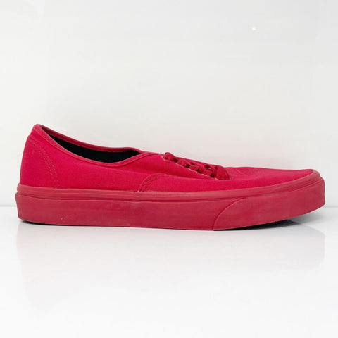 Vans Mens Era 721356 Red Casual Shoes Sneakers Size 10