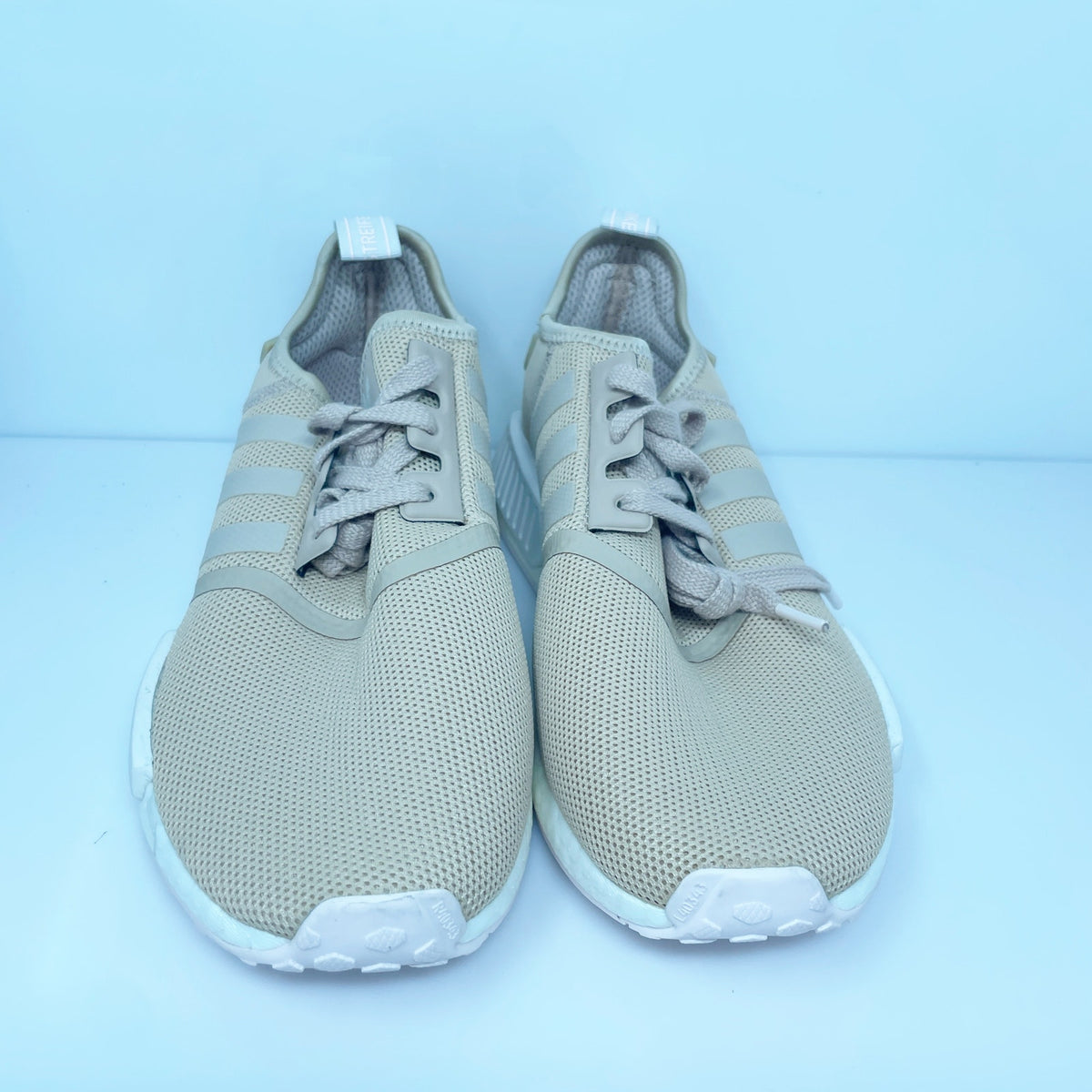 Adidas Womens NMD R1 FW6431 Beige Running Shoes Sneakers Size 9–  SneakerCycle