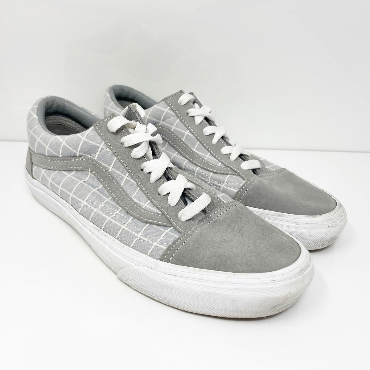 Vans Unisex Off The Wall 721454 Gray Casual Shoes Sneakers Size M