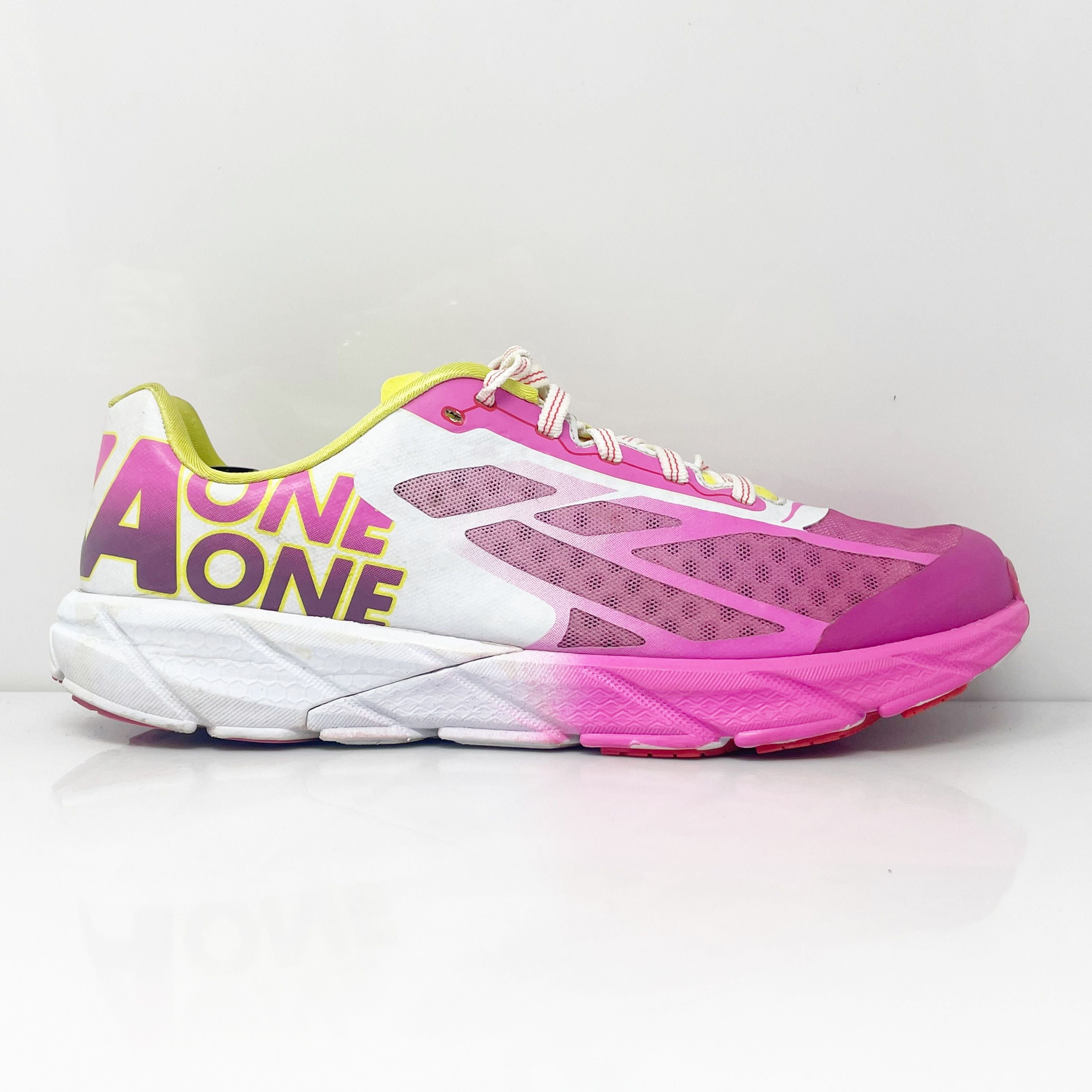 Hoka One One Womens Tracer 1012049 FCRS Pink Running Shoes Sneakers Si ...