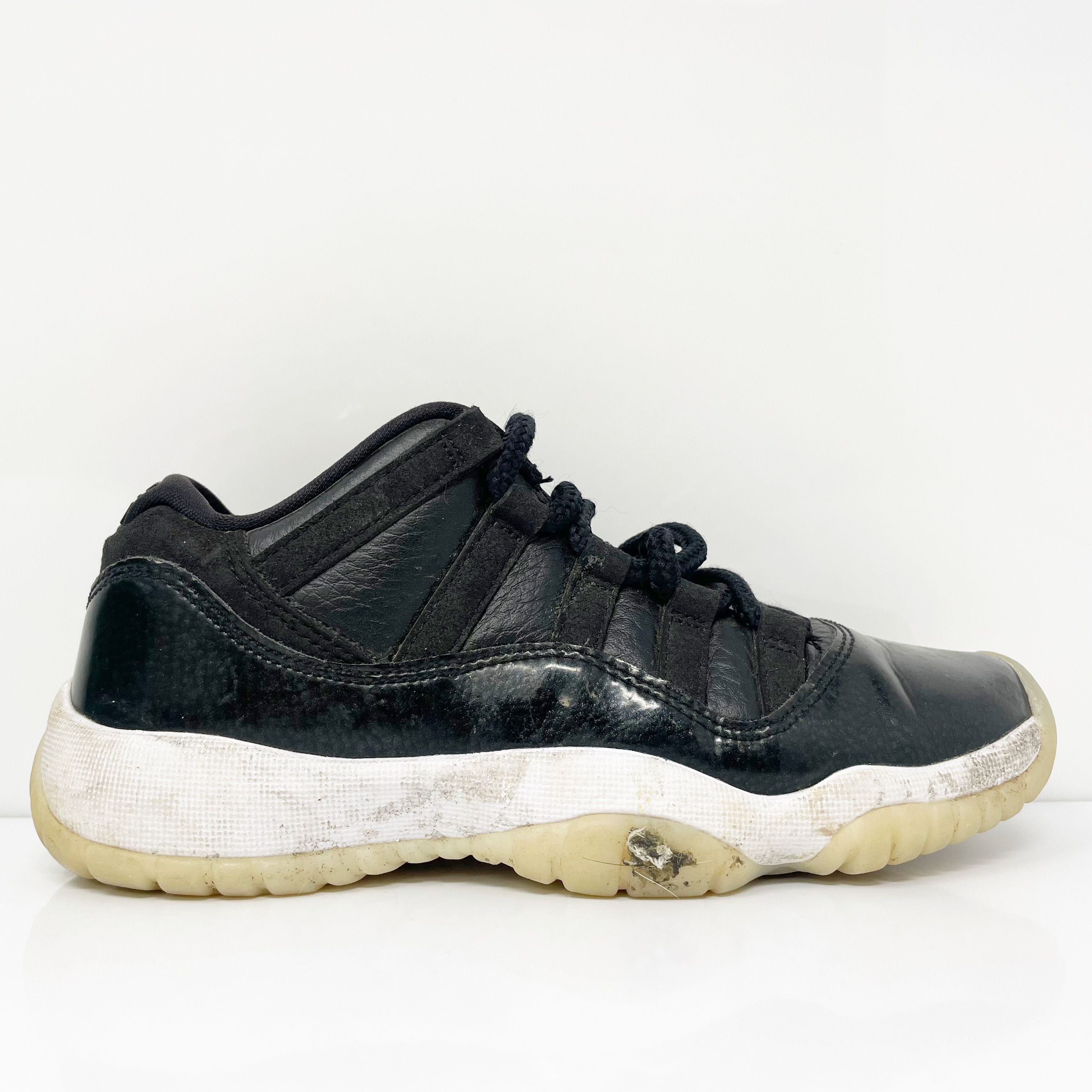 Nike Boys Air Jordan 11 528896-001 Black Basketball Shoes