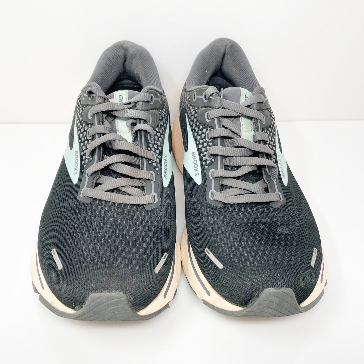 Brooks Womens Ghost 14 1203561B026 Black Running Shoes Sneakers Size 1 ...