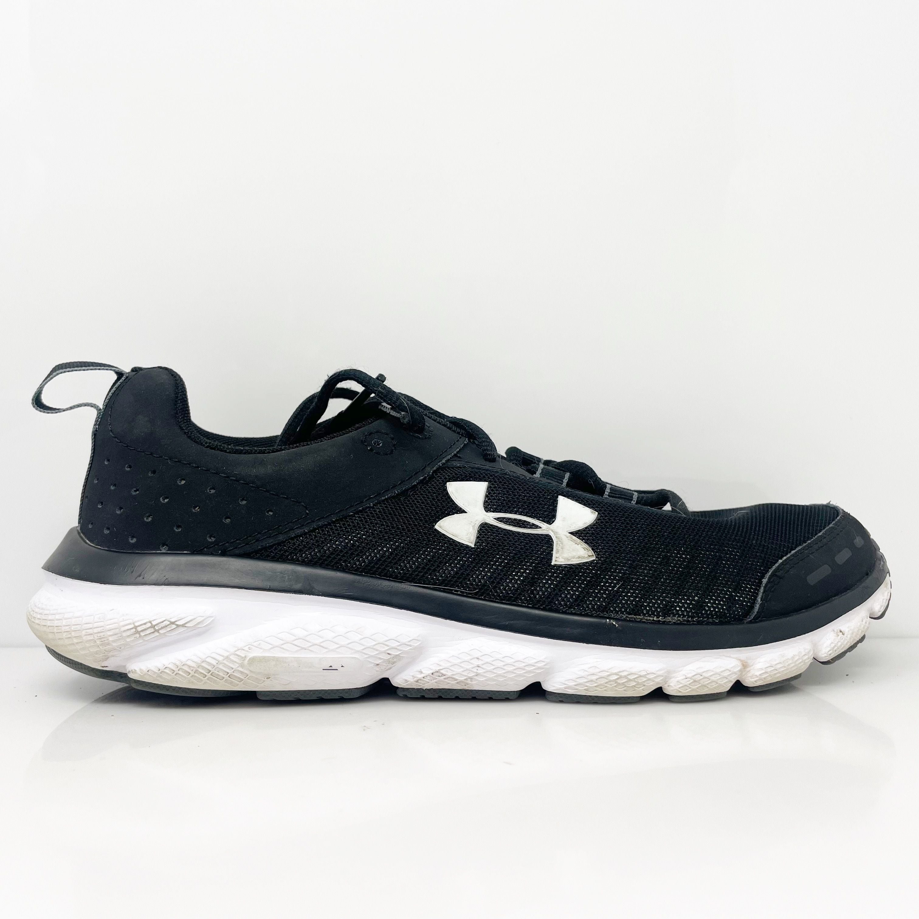 Under Armour Womens Charged Assert 8 3021972 Black Running Shoes Sneak ...