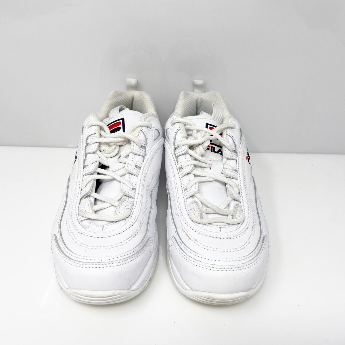Fila Womens Disarray 5CM00783-125 White Casual Shoes Sneakers Size 6.5 ...