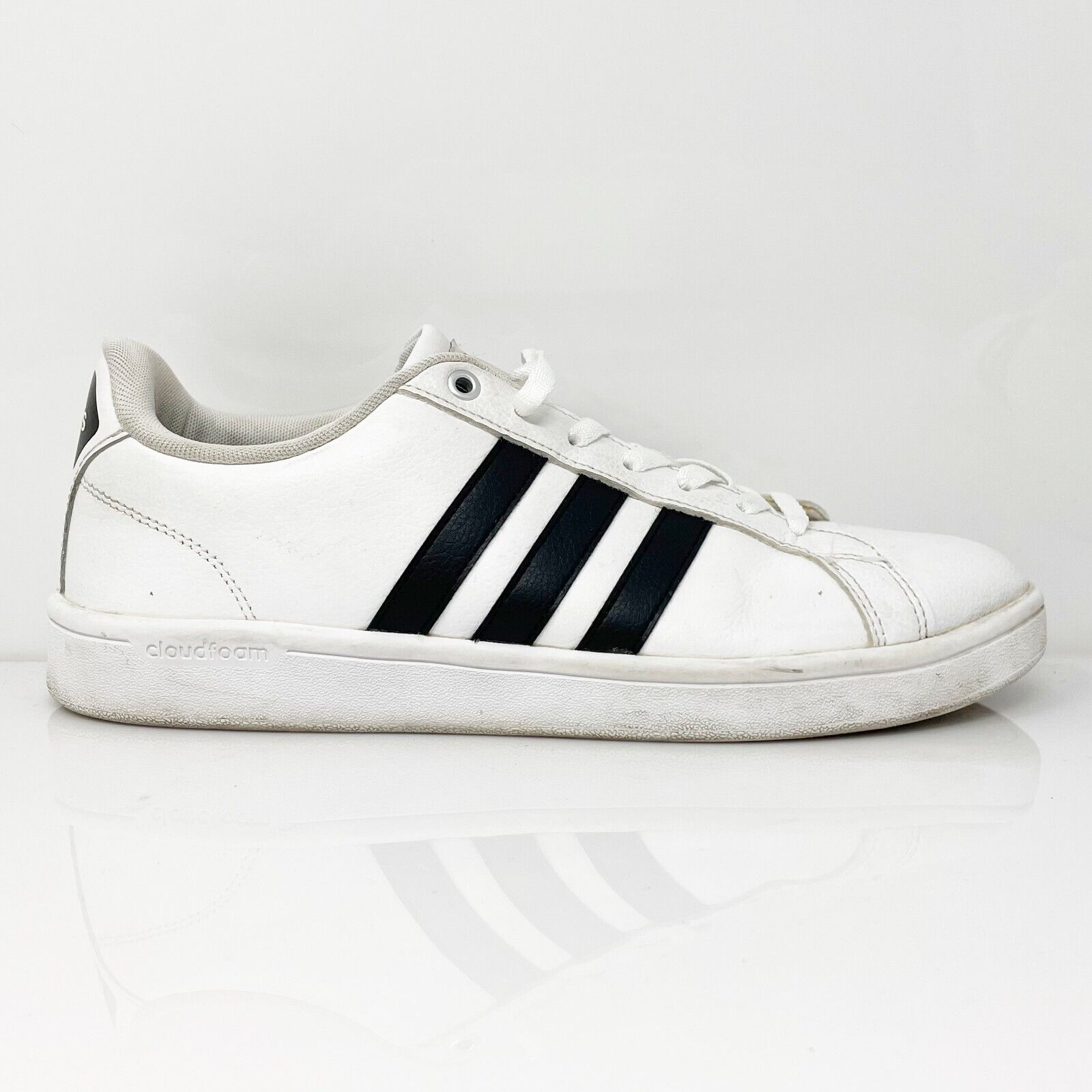 Adidas Mens Cloudfoam Advantage AW4294 White Casual Shoes Sneakers Siz SneakerCycle