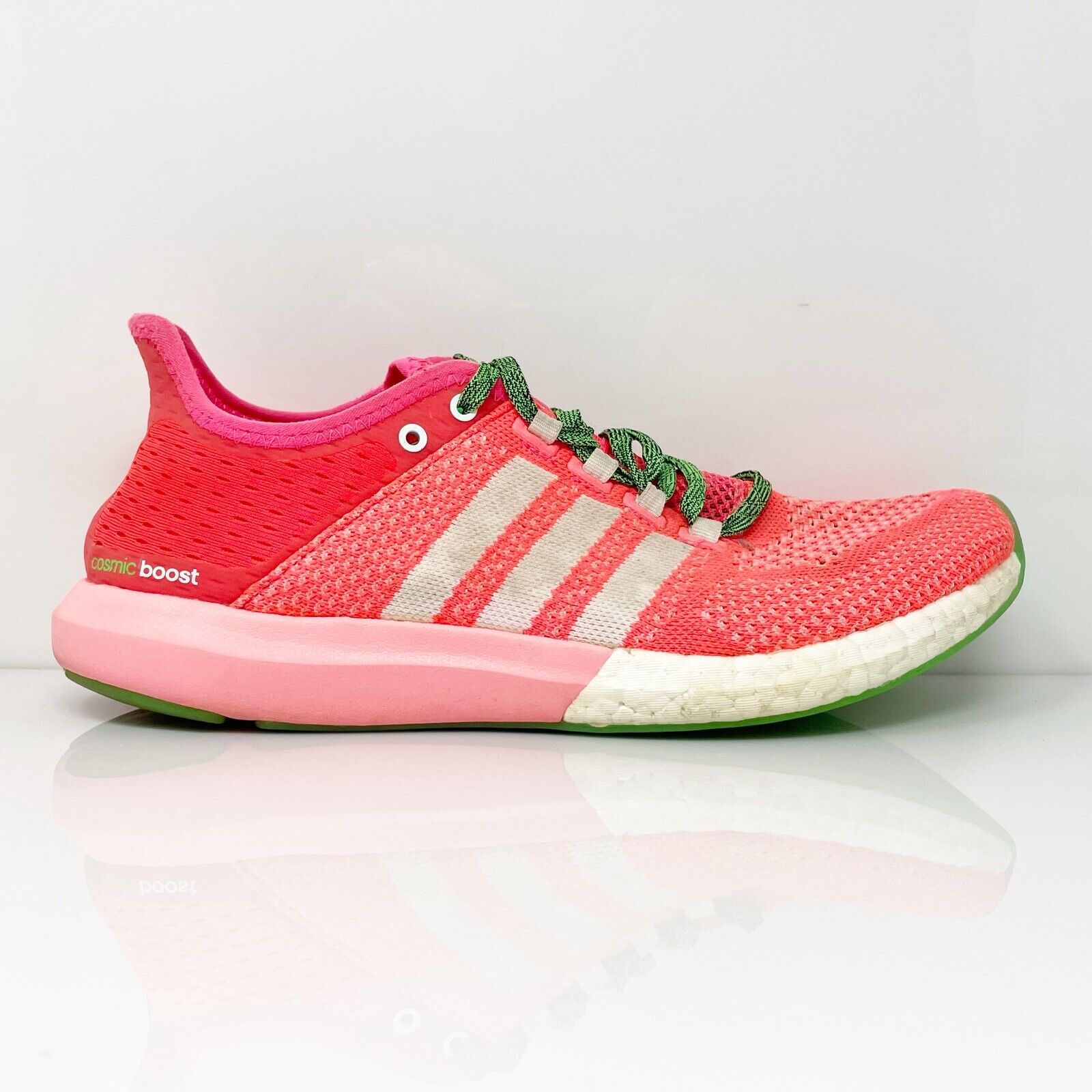 Adidas Womens CC Cosmic Boost B44500 Red Running Shoes Sneakers Size 1 SneakerCycle