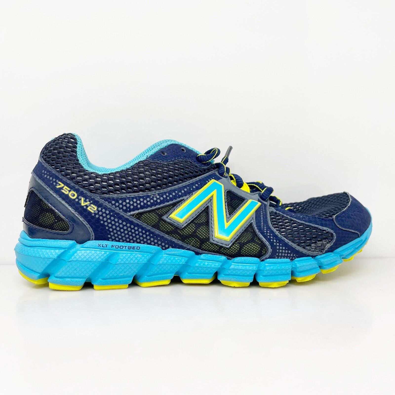 New Balance Womens 750 V2 W750BB2 Blue Running Shoes Sneakers Size 7 D SneakerCycle