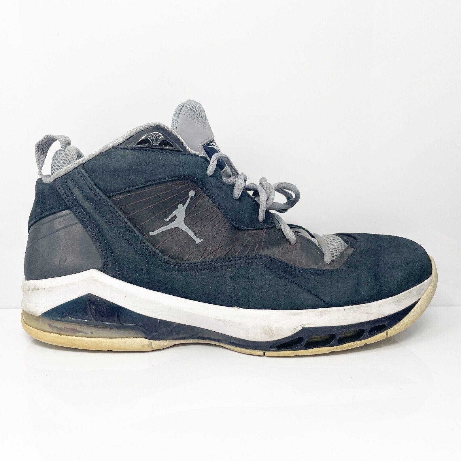 Nike Mens Air Jordan Melo M8 469786-402 Black Basketball 