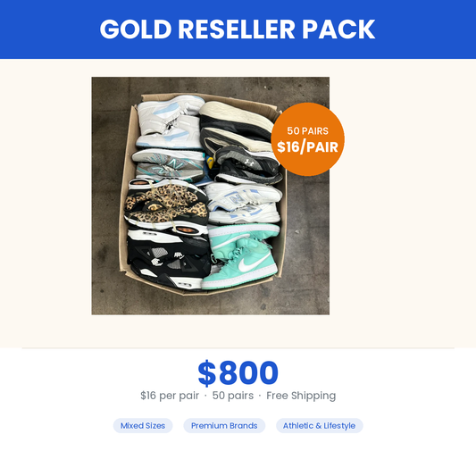 Gold Reseller Pack — 50 pairs