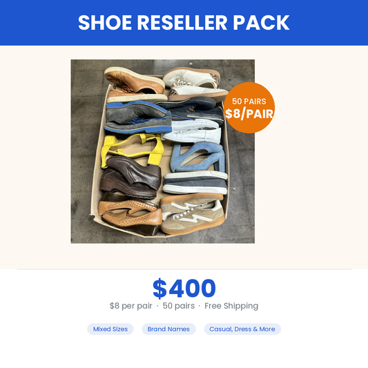 Shoe Reseller Pack — 50 pairs