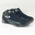 Fila Mens DLS Foam 1SB054FX-015 Black Basketball Shoes Sneakers Size 11.5