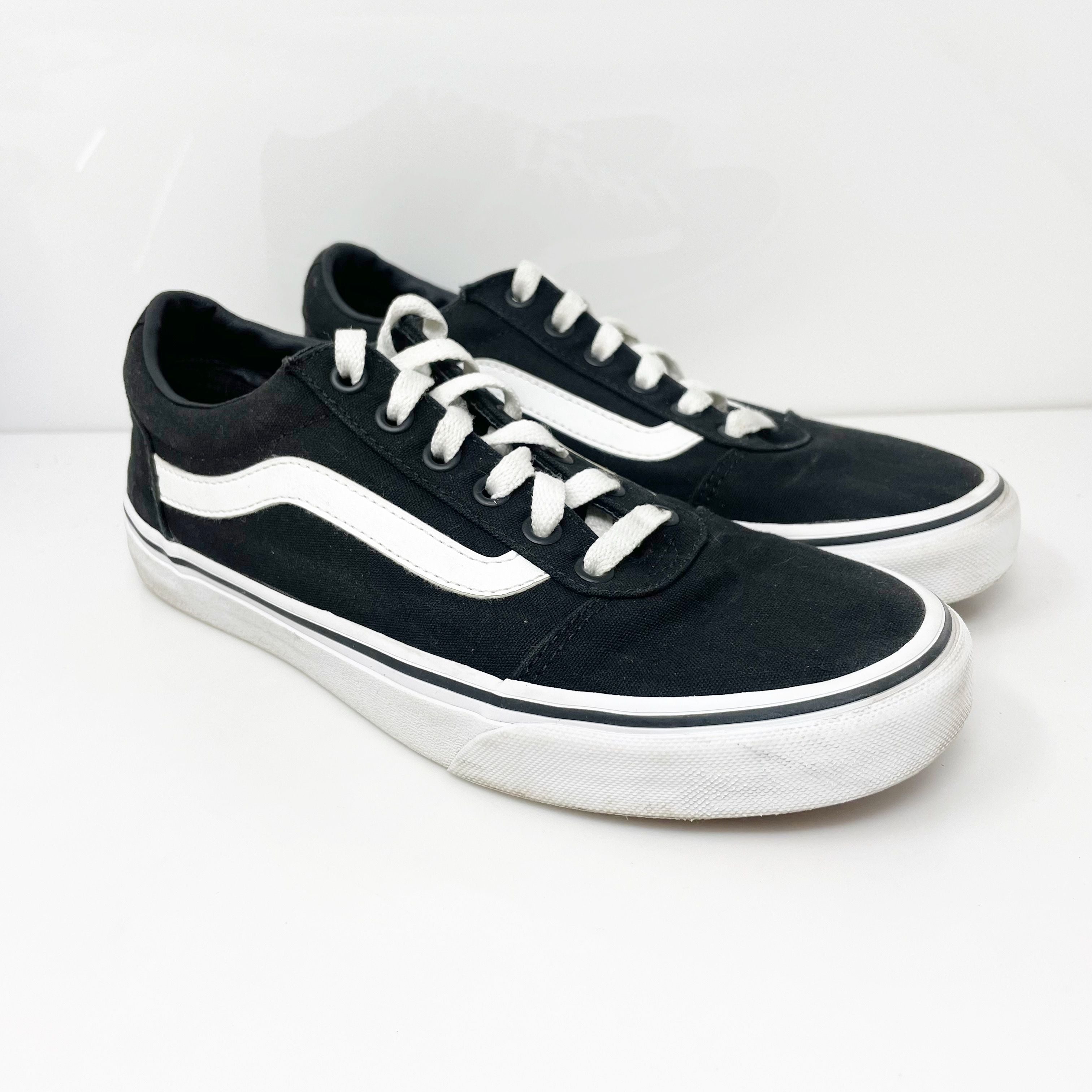 Vans Womens Ward 751505 Black Casual Shoes Sneakers Size 8.5– SneakerCycle