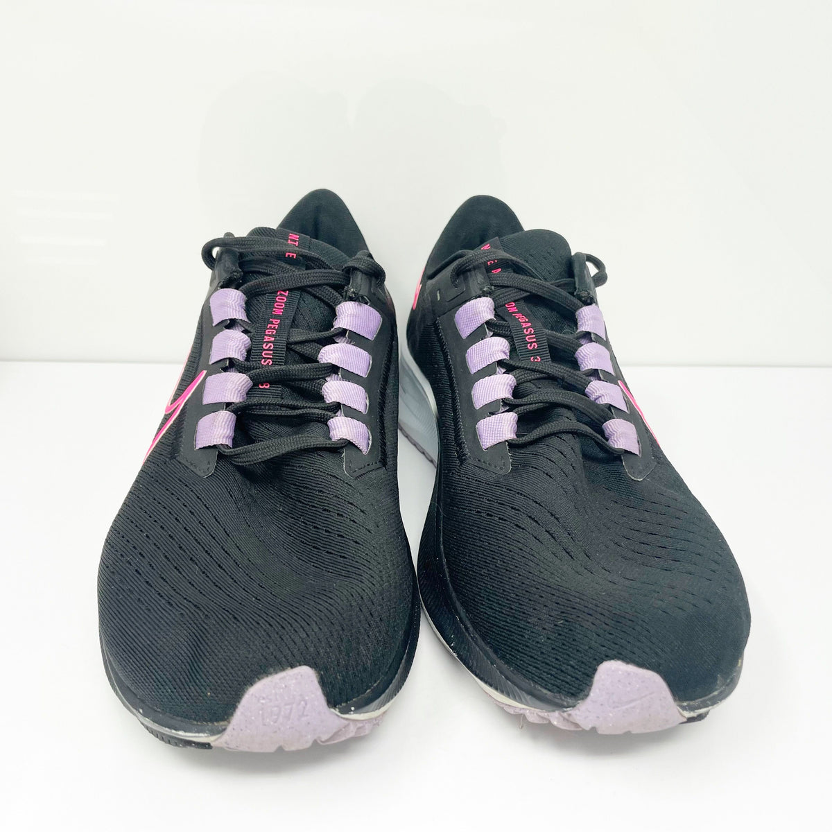 Nike Womens Air Zoom Pegasus 38 CW7358-003 Black Running Shoes Sneaker ...