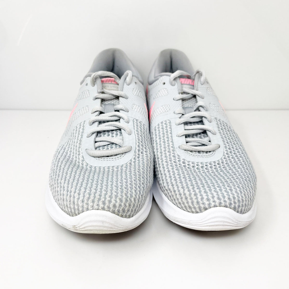 Nike Womens Revolution 4 908999-016 Gray Running Shoes Sneakers Size 9 ...