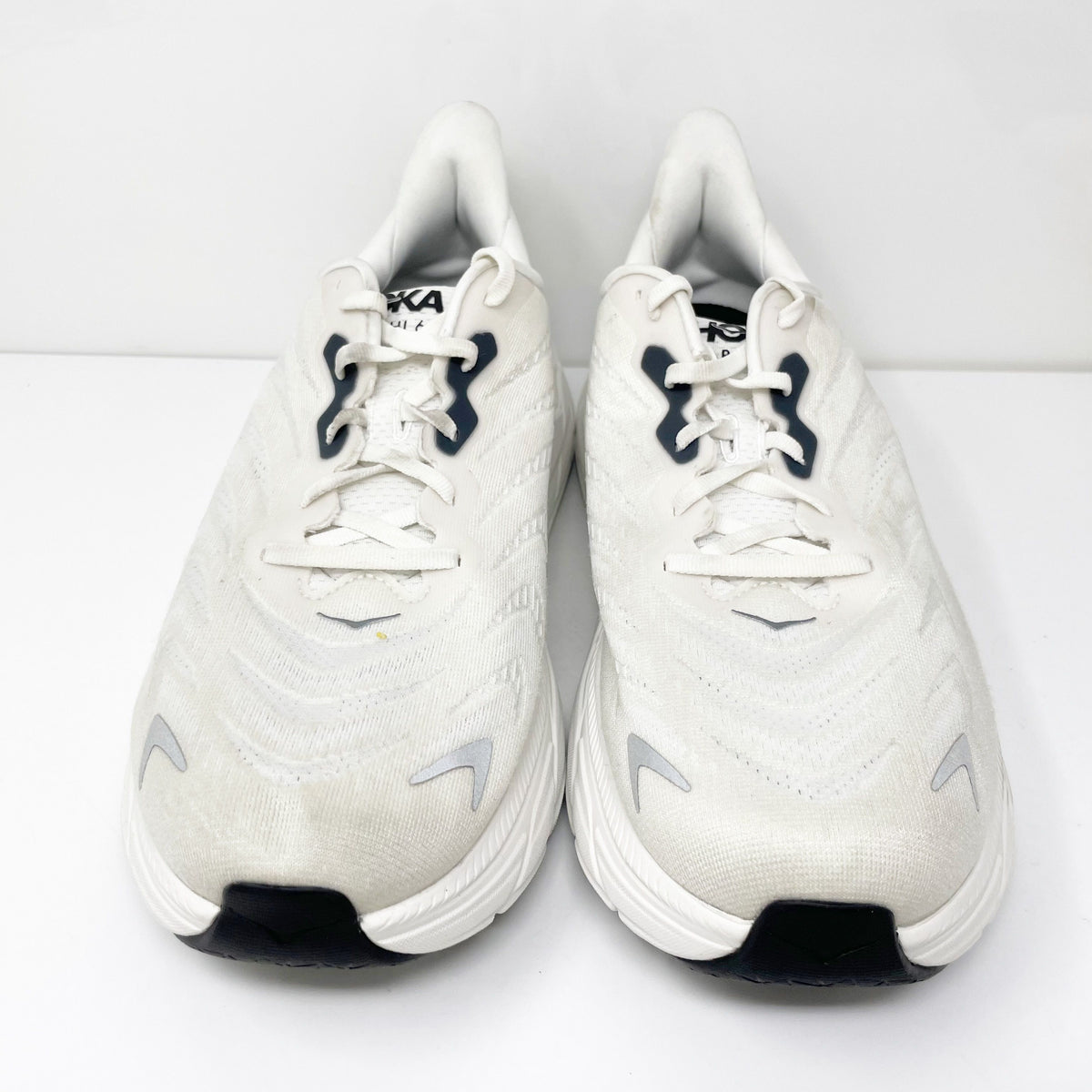 Hoka One One Mens Arahi 6 1123194 BDBSW White Running Shoes Sneakers S ...