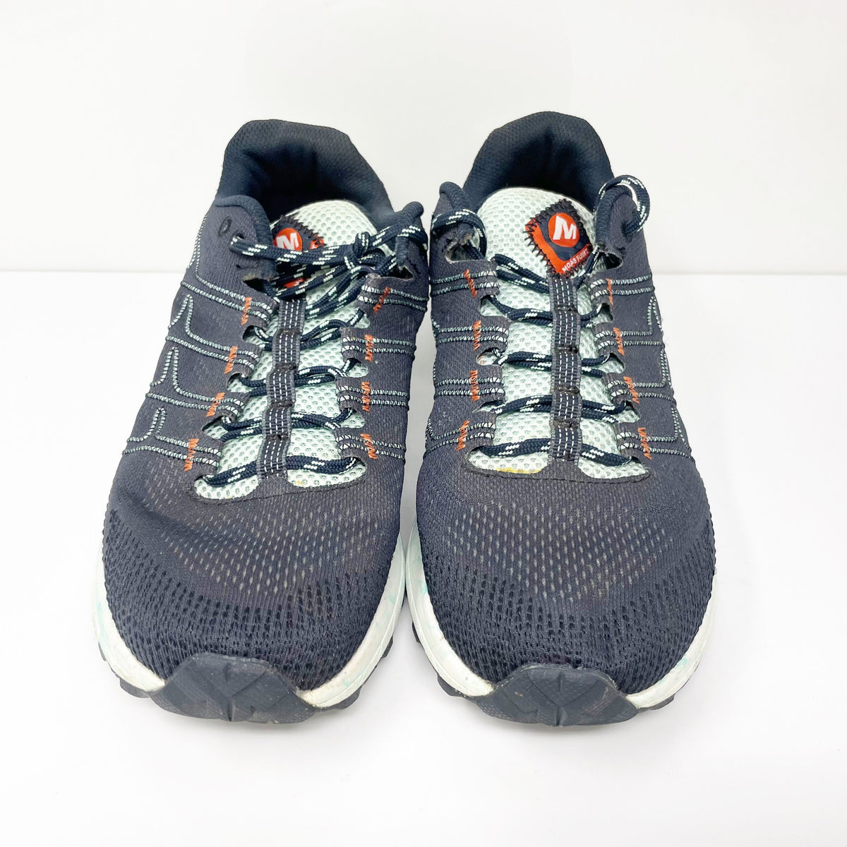 Merrell Womens Moab Flight J066816 Black Hiking Shoes Sneakers Size 9 ...