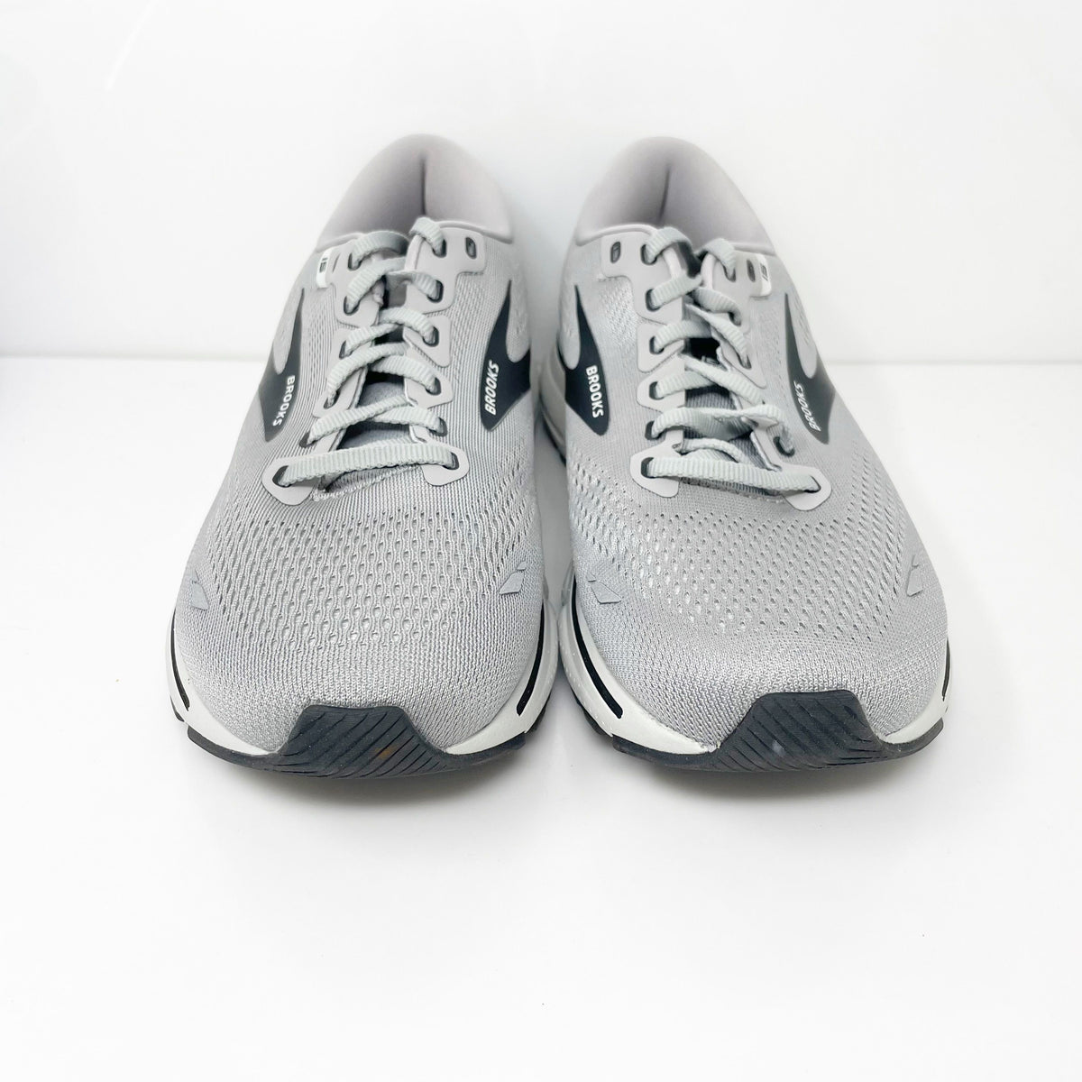 Brooks Mens Ghost 15 1103934E098 Gray Running Shoes Sneakers Size 8 4E ...