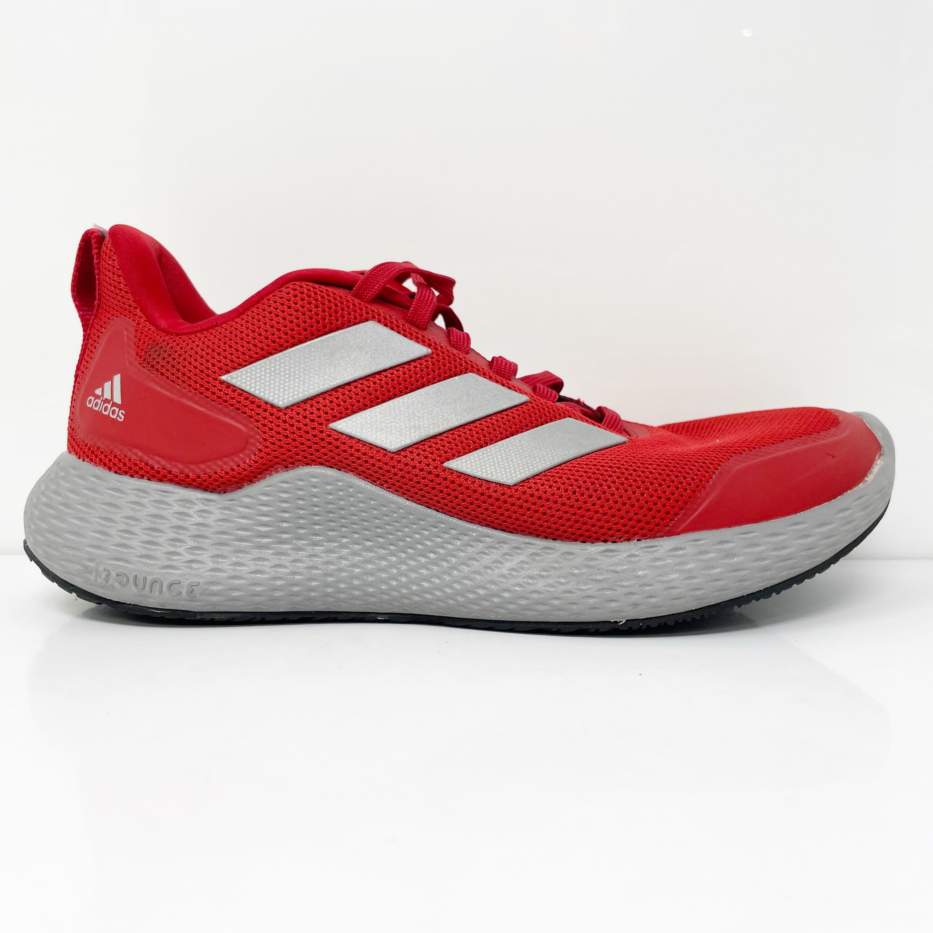 Adidas Mens Edge Gameday EH3371 Red Running Shoes Sneakers Size 5