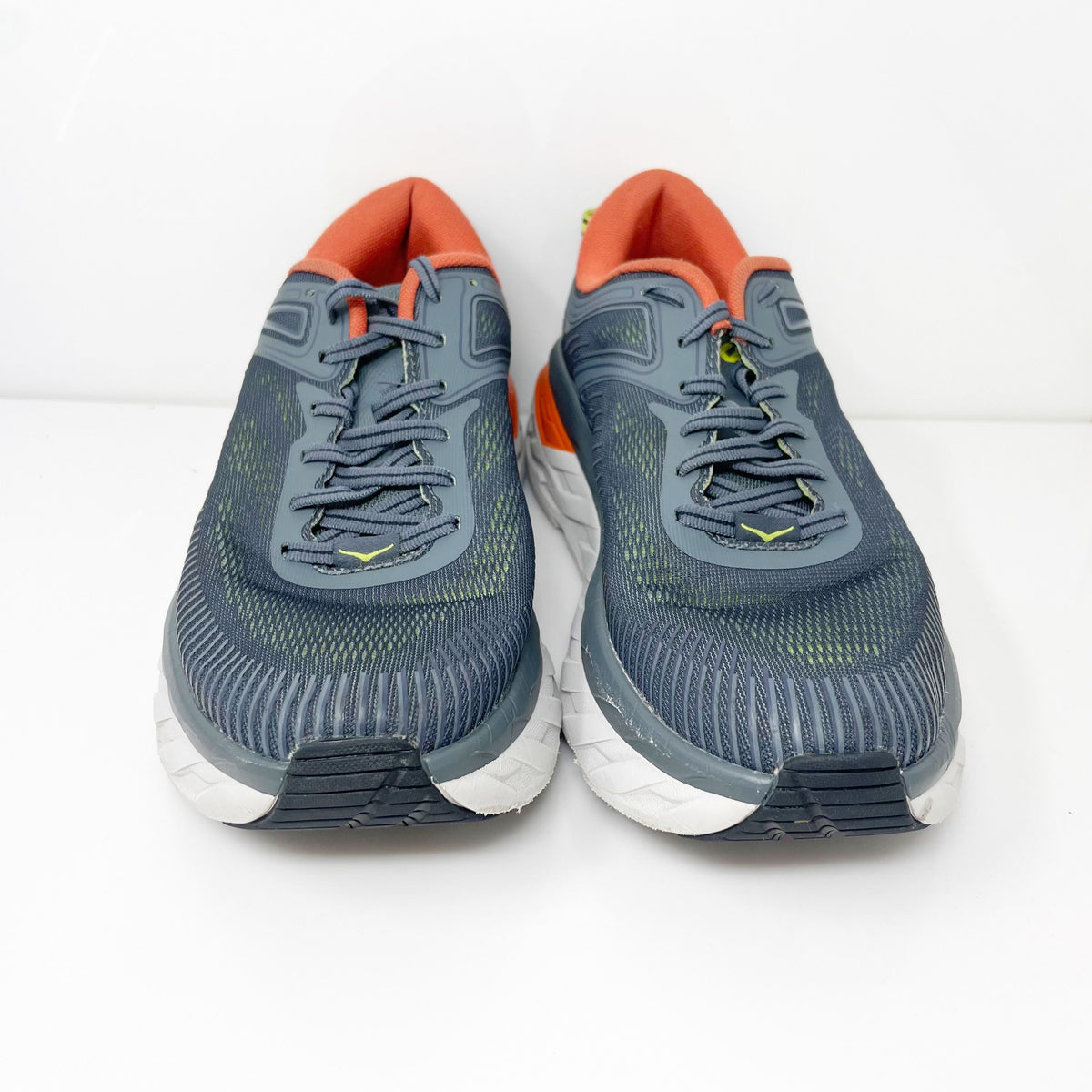 Hoka One One Mens Bondi 7 1110518 TCHL Gray Running Shoes Sneakers Siz ...