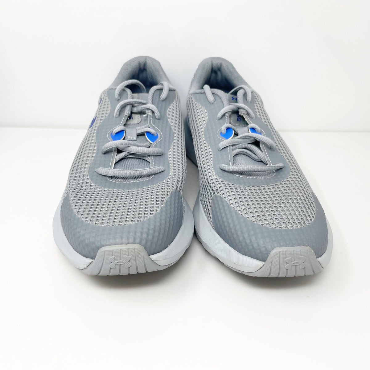 Under Armour Mens Surge 3 3024833-101 Gray Running Shoes Sneakers Size ...