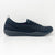 Skechers Womens Newbury St 100033 Black Running Shoes Sneakers Size 9.5