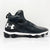 Under Armour Mens Hammer Mid RM 3021198-002 Black Football Cleats Shoes Size 9