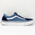 Vans Mens Off The Wall 500714 Blue Casual Shoes Sneakers Size 8