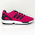 Adidas Mens ZX Flux M19387 Pink Running Shoes Sneakers Size 5