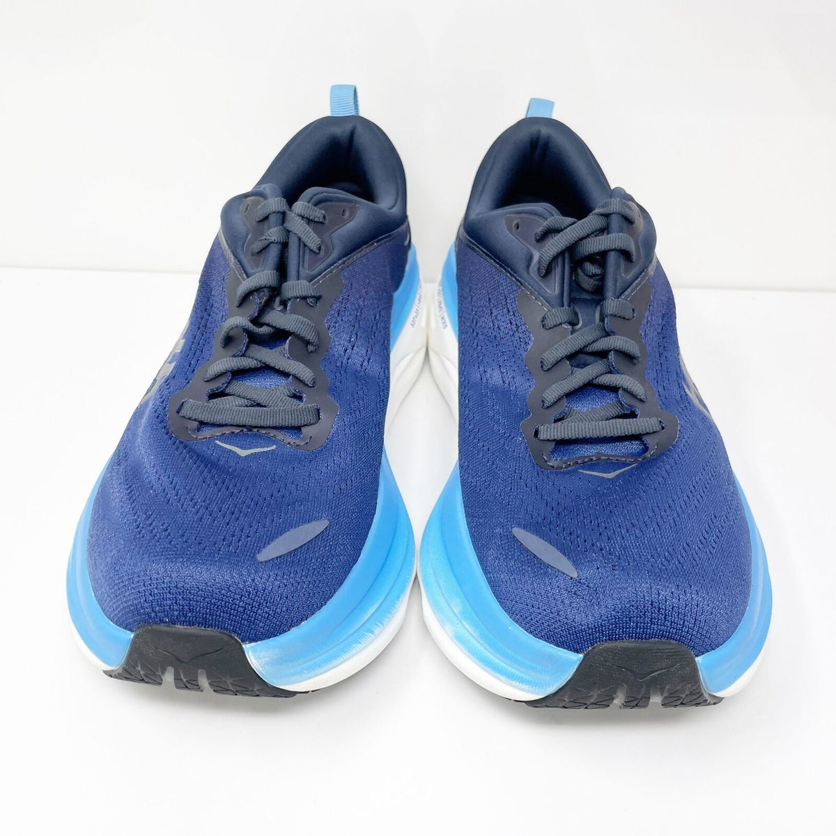 Hoka One One Mens Bondi 8 1123202 OSAA Blue Running Shoes Sneakers Siz ...