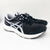 Asics Womens Gel Contend 7 1012A911 Black Running Shoes Sneakers Size 9.5